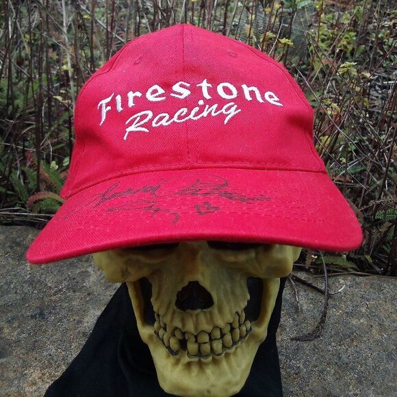 Firestone Racing Danica Patrick Autograph Snap Back Hat - Picture 1 of 7